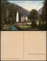 Ansichtskarte Hof (Saale) Das Höllental (Frankenwald). Die Fontaine, 1913 - Hof