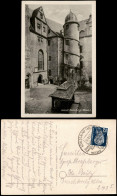 Ansichtskarte Rochsburg-Lunzenau Schloss Rochsburg - Hof 1953 - Lunzenau