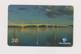 BRASIL - Bridge Over Emborcacao Dam Inductive Phonecard - Brazilië
