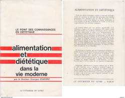 C1 Guierre ALIMENTATION ET DIETETIQUE DANS LA VIE MODERNE Port Inclus France - Santé