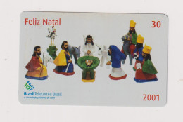 BRASIL - Christmas Inductive Phonecard - Brasilien