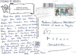 TIMBRE N°32  -  ADHESIF -  MEILLEURS VOEUX  -  SEUL SUR LETTRE -  TARIF 1 1 02 - Cartas & Documentos