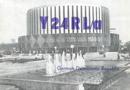 German Democtaric Republic Radio Amateur QSL Card Y24RL Y03CD 1983 - Radio Amatoriale