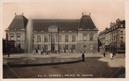 FRANCE - Rennes - Palais De Justice - Carte Postale Ancienne - Rennes