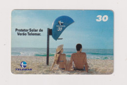 BRASIL - Telemar Sunscreen Inductive Phonecard - Brasil