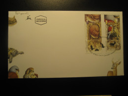 JERUSALEM 2001 Bat Bats Chiroptera Bird Birds Wild Animal FDC Cancel Cover ISRAEL - Murciélagos