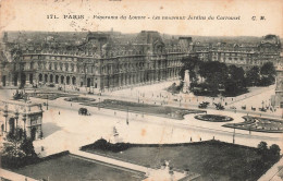 FRANCE - Paris - Panorama Du Louvre - Les Nouveaux Jardins Du Carrousel - C M - Animé - Carte Postale Ancienne - Louvre