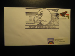 HAINES Alaska 1998 Bald Eagle Festival Bird Birds Cancel Cover USA - Cartas & Documentos