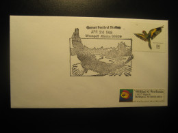 WRANGELL Alaska 1998 Garnet Festival Eagle Bird Birds Cancel Cover USA - Cartas & Documentos