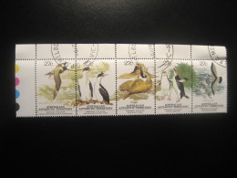 MELBOURNE 1983 Yvert 55/9 Cancel Albatross Shag Elephant Seal Penguin Prion Set AAT Australian Antarctic Territory - Used Stamps