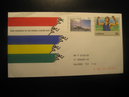 MELBOURNE 1988 Prince Charles Mountains Cancel Stationery Cover AAT Australian Antarctic Territory Antarctics Antarctica - Brieven En Documenten