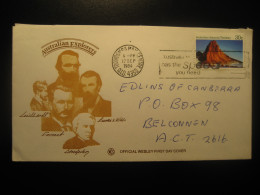 TOOWOOMBA 1984 Mt Coates Mountains Cancel Cover AAT Australian Antarctic Territory Antarctics Antarctica - Covers & Documents