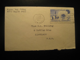 YASS 1957 To Lindfield Cancel Cover AAT Australian Antarctic Territory Antarctics Antarctica Antarctique - Briefe U. Dokumente