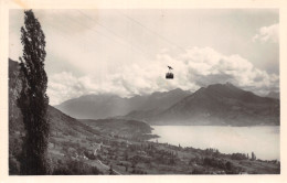 74-VEYRIER LE TELEFERIQUE ET LE LAC D ANNECY-N°C-4324-E/0011 - Veyrier