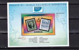 SA02 Samoa 1997 International Stamp Exhibition "PACIFIC '97" Mini Sheet - Samoa