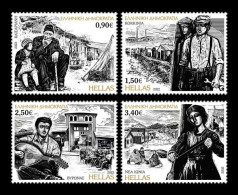 Greece 2022 Mih. 3160/63 Urban Refugee Settlements For The Victims Of The Asia Minor Catastrophe MNH ** - Nuevos