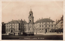 FRANCE - Rennes - L'hôtel De Ville - Carte Postale Ancienne - Rennes