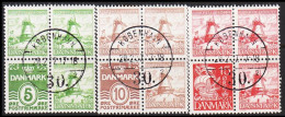 1937. DANMARK. Complete Set With 4-blocks DYBBØL MØLLE Luxus Cancelled KØBENHAVN 20... (MICHEL H-Blatt 10-12) - JF543745 - Gebraucht