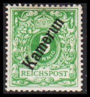 1897. Kamerun 5 Pf. REICHSPOST. Hinged.  (Michel 2) - JF543797 - Camerun