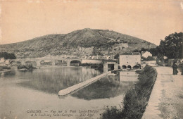 FRANCE - Cahors - Vue Sur Le Pont Louis Philippe Et Le Faubourg Saint Georges - Carte Postale Ancienne - Cahors