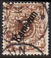 1897. Kamerun 3 Pf. REICHSPOST. Thin Spot.  (Michel 1) - JF543808 - Kameroen