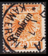 1897. Kamerun 25 Pf. REICHSPOST. Cancelled DUALA KAMERUN. (Michel 5) - JF543809 - Cameroun