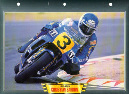 Moto Pilote : Christian Sarron - Moto