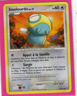 Carte Pokemon 2009 Platine 73/127 Insolourdo 60pv Neuve - Platine