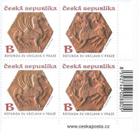 ** 1176 - 7 Czech Republic Medieval Tiles Of The St Vaclav Rotunda 2022 - Unused Stamps