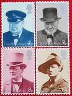 Sir Winston Churchill (Mi 659-662) 1974 POSTFRIS MNH ** ENGLAND GRANDE-BRETAGNE GB GREAT BRITAIN - Unused Stamps