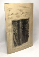 The Museum Journal VOL. IV 1913 N°4 / University Of Pennsylvania - Arqueología