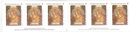 ** Booklet 635 A Czech Republic Alfons Mucha Zodiac Signs 2010 Pink Logo 6th Plate - Modern