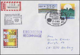 1615 Umweltschutz Regenwald, R-Bf SSt Dortmund UNO Umweltschutz Zebra 21.5.1993 - Environment & Climate Protection