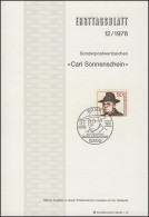 ETB 12/1976 Dr. Carl Sonnenschein, Seelsorger - 1974-1980