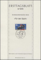 ETB 08/1978 Sporthilfe, Springreiten - 1974-1980
