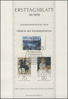 ETB 19/1978 Deutscher Impressionismus - 1974-1980