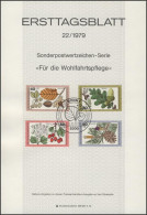 ETB 22/1979 Wohlfahrt Weißdorn Bergkiefer Stieleiche - 1974-1980