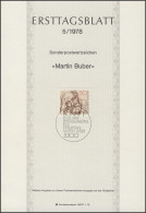 ETB 05/1978 Martin Buber, Sozialphilosoph - 1974-1980