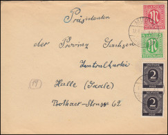 19+24 AM-Post Mit 912 Kontrollrat MiF Auf Brief MÜDEN (Kr. GIFHORN) 12.6.1946 - Storia Postale