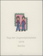 Berlin-Sonderdruck Tag Der Jugendphilatelie 1987, Kartonpapier - Posta Privata & Locale