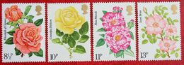 Royal National Rose Society Fleur Flower (Mi 711-714) 1976 POSTFRIS MNH ** ENGLAND GRANDE-BRETAGNE GB GREAT BRITAIN - Ongebruikt