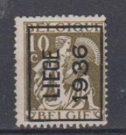 BELGIË - PREO - Nr 307 A  (Ceres) - LIEGE 1936 - (*) - Sobreimpresos 1932-36 (Ceres Y Mercurio)