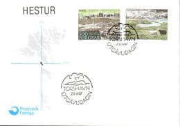 FEROE FDC 1987 TOURISME - Färöer Inseln