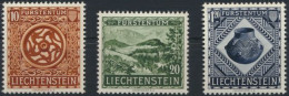 Liechtenstein Eröffnung Des Landesmuseums 1953 Tadellos Postfrisch Kat. 110,00 - Brieven En Documenten