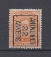 BELGIË - PREO - 1923 - Nr 71 B - ANTWERPEN 1923 ANVERS - (*) - Typografisch 1922-31 (Houyoux)