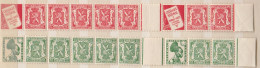 BELGIË - OBP - 1936/37 - Puc 76A/76B + PUc 85A/85B - MNH** - Ungebraucht