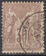 France 1876 Sage Type I Yvert#69 Used - 1876-1878 Sage (Type I)
