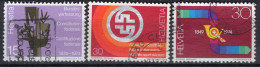 T2292 - SUISSE SWITZERLAND Yv N°965/67 - Usati