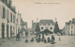 56 PLOUAY - Place Du Marché Aux Bestiaux  - TTB / RARE - Autres & Non Classés