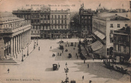 FRANCE - Bordeaux - Place De La Comédie - BR - Au Khédive - Allées De Tourny - Carte Postale Ancienne - Bordeaux